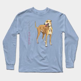 Dog breed Greyhound Long Sleeve T-Shirt